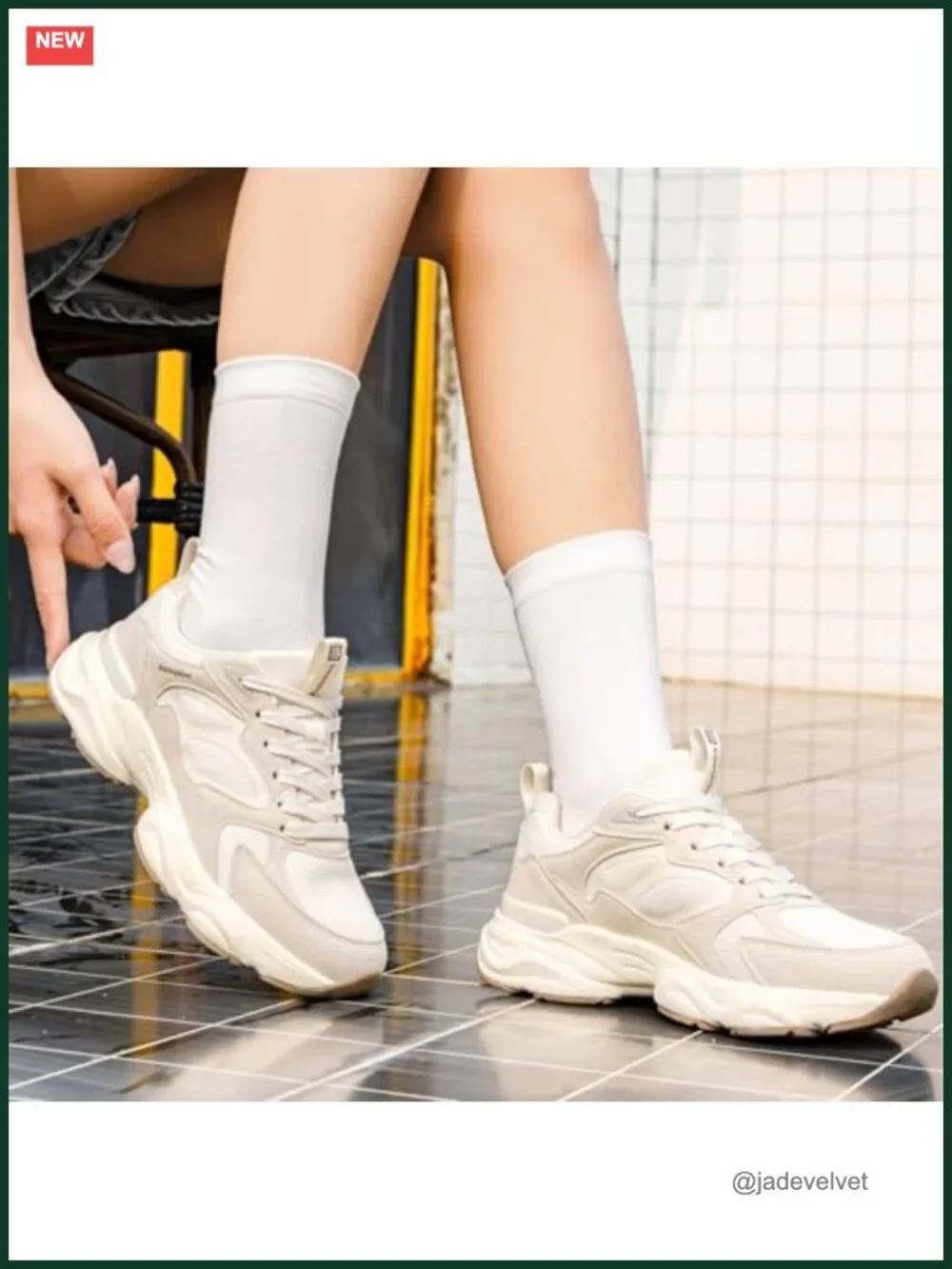 Chunky Platform Fashion Sneakers Women's Athletic Walking Shoes Cushioned